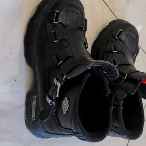 Harley Davidson biker boots